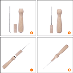 Daju Needle Felting Kit - Starter felting set with felting tools and wool - Daju Toys