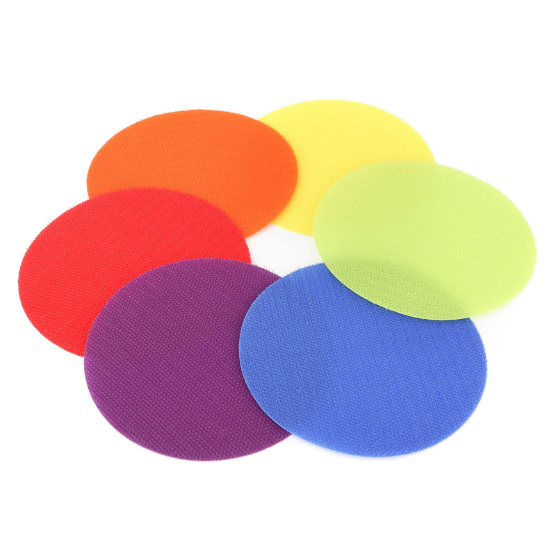 30-pack Of 5-inch Carpet Circles: Spot Markers For Classroom, Carpet  Sitting Dot Markers - 6 Colors